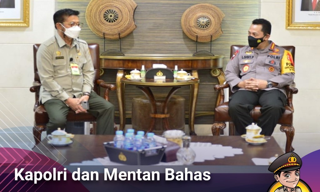 KAPOLRI DAN MENTAN BAHAS SWASEMBADA BERAS HINGGA PENDISTRIBUSIAN PUPUK BERSUBSIDI