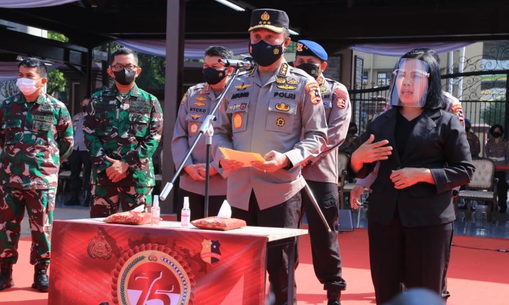 Polri Gelar Baksos Serentak se-Indonesia Jelang Hari Bhayangkara ke-75