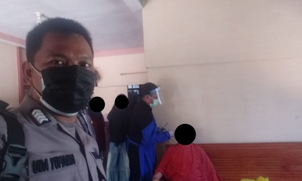 TNI-POLRI LAKUKAN PENGAWALAN TRACING, BRIPKA UDA YUFIANDI : TEKAN PENYEBARAN VIRUS CORONA DENGAN TRACING