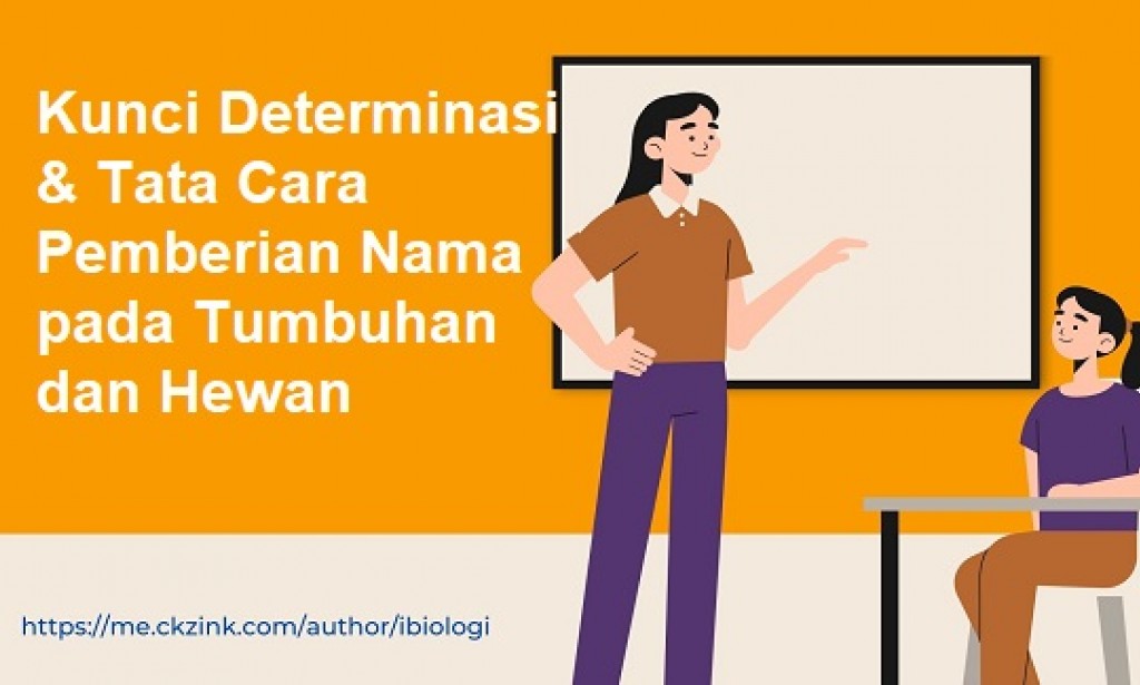 Kunci Determinasi & Tata Cara Pemberian Nama pada Tumbuhan dan Hewan