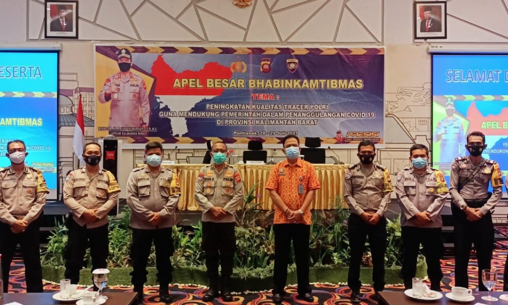 Bhabinkamtibmas Sungai Raya Ikuti kegiatan Peningkatan Kualitas Tracer Polri