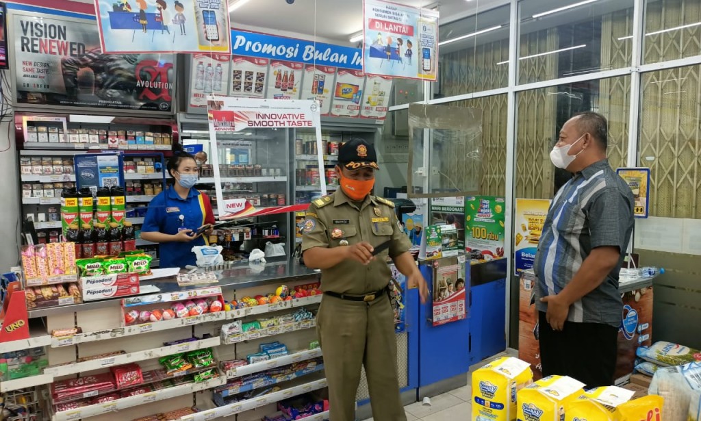 Kegiatan Rutin Yang Ditingkatkan Dalam Pemberlakuan Kegiatan Masyarakat, Polsek Sungai Raya Giatkan Patroli.