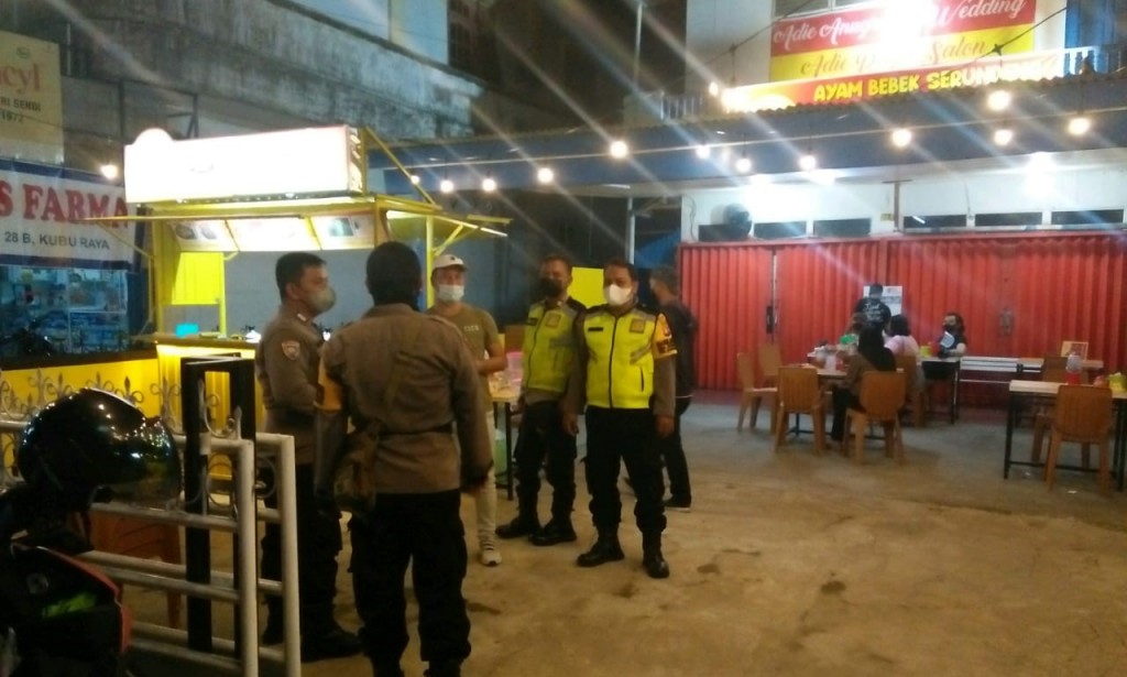 Ciptakan situasi Aman dan Kondusif, Polsek Sungai Raya Laksanakan Patroli KRYD