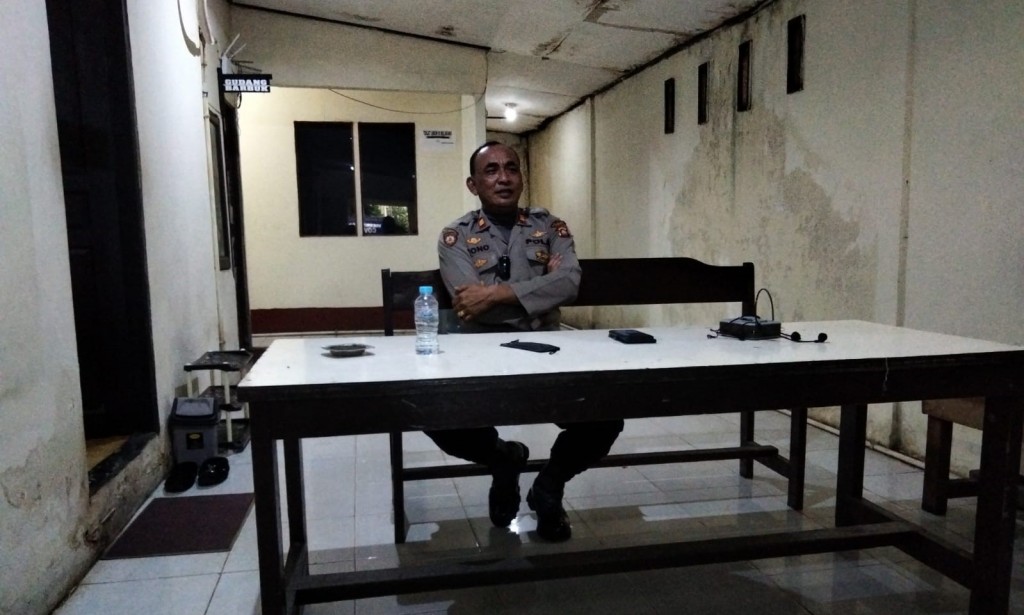 Gelar Anev Gangguan Kamtibmas, Kapolsek Sungai Raya Lakukan Evaluasi Kinerja Personilnya.