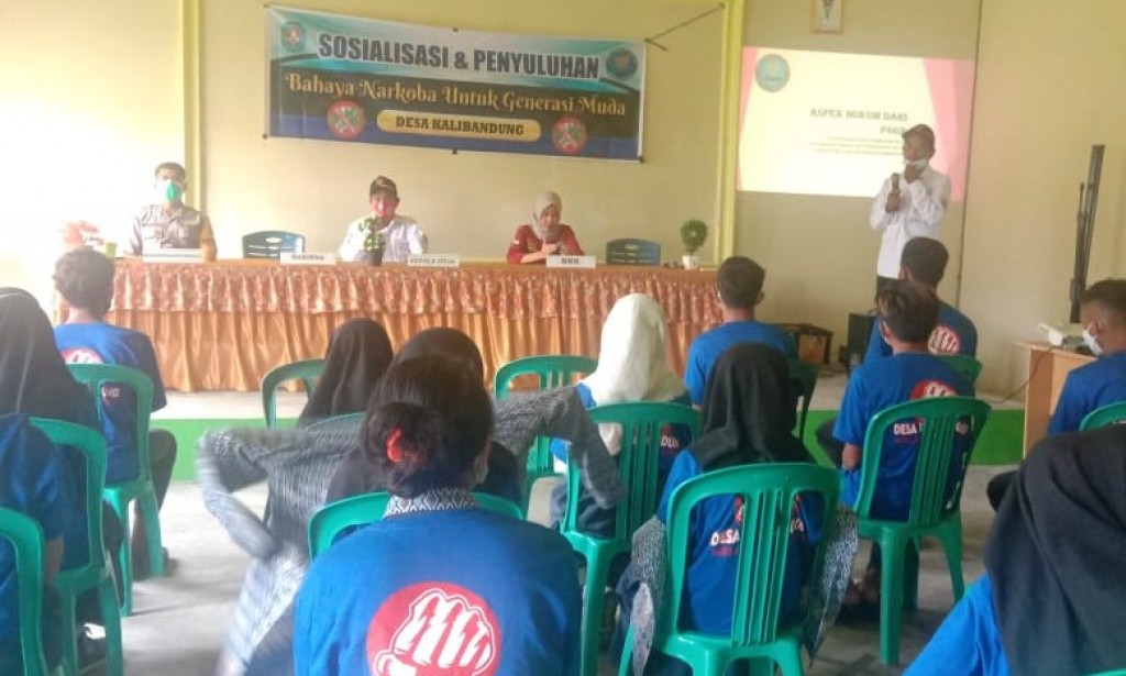 BHABINKAMTIBMAS AIPTU ROBINSON HADIRI BINLUH BNN KUBU RAYA TENTANG PENYALAHGUNAAN NARKOBA