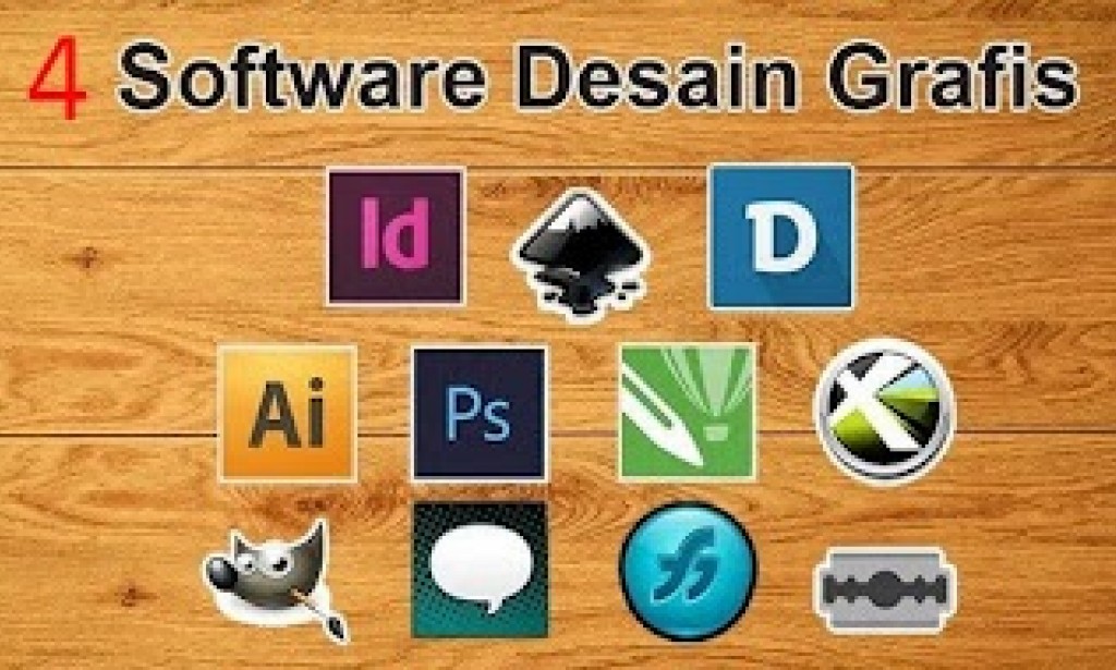 4 Software Desain Grafis Yang Direkomedasikan untuk  Komputer dan Handphone